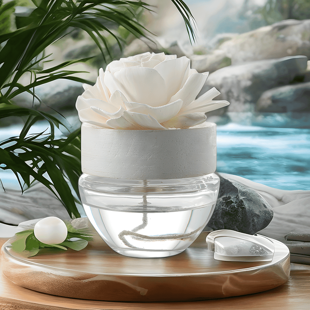 Natural Aroma Diffuser with Sola Beauty Rose - 100ml