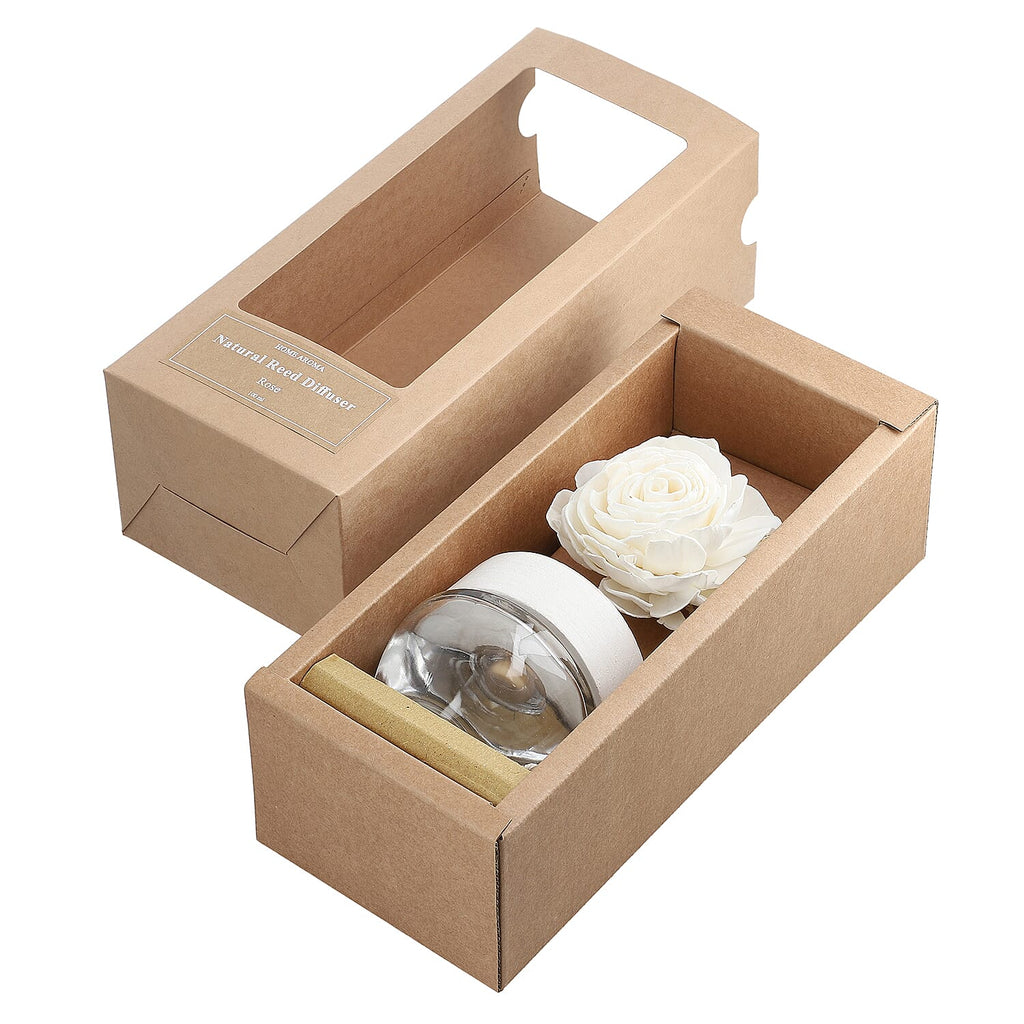 Natural Aroma Diffuser with Sola Beauty Rose - 100ml
