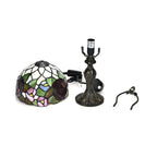 Table Lamp One Size- Coffee & Brown