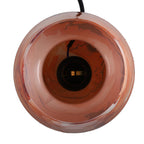 Glass Marble Printed Table Lamp with Inline Switch E 27 Holder - Multi Color