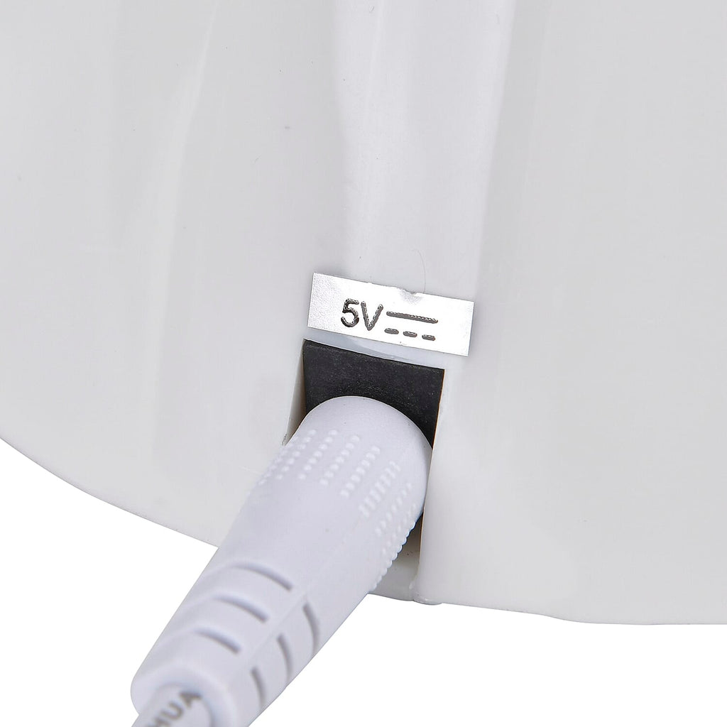 Magical Electrostatic Ball Table Lamp (Battery 4 AAA (Not Inc.) - White