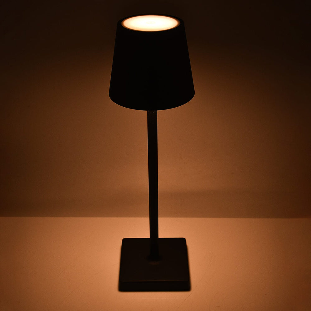 Lesser and Pavey Rechargeable Touch Lamp - Black