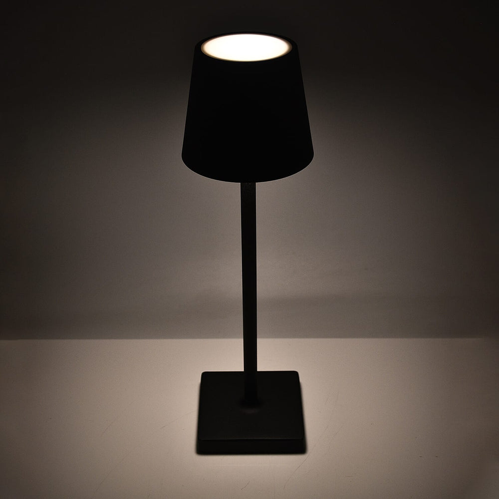 Lesser and Pavey Rechargeable Touch Lamp - Black