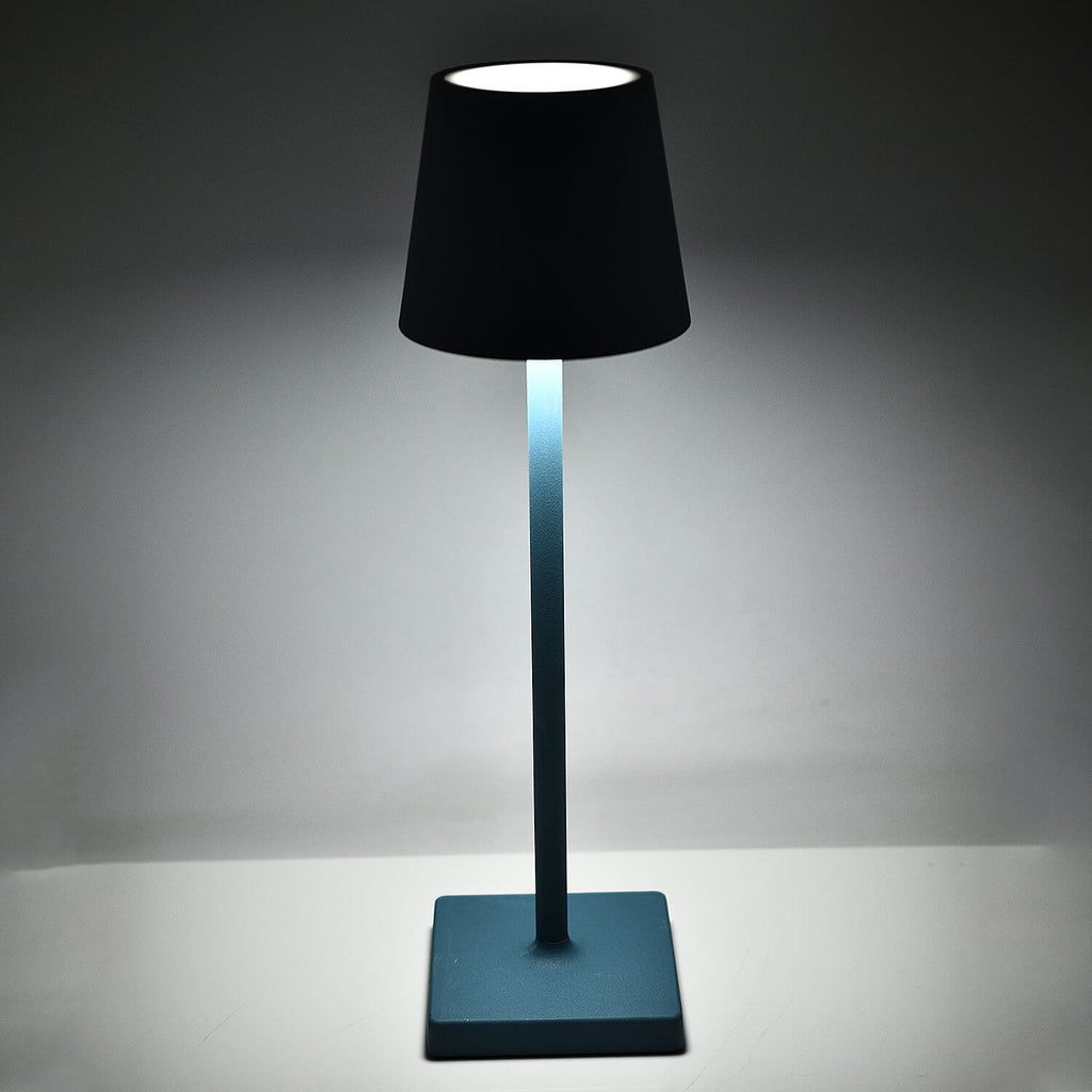 Lesser and Pavey Rechargeable Touch Lamp - Blue