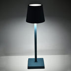 Lesser and Pavey Rechargeable Touch Lamp - Blue