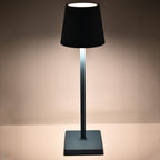 Lesser and Pavey Rechargeable Touch Lamp - Blue