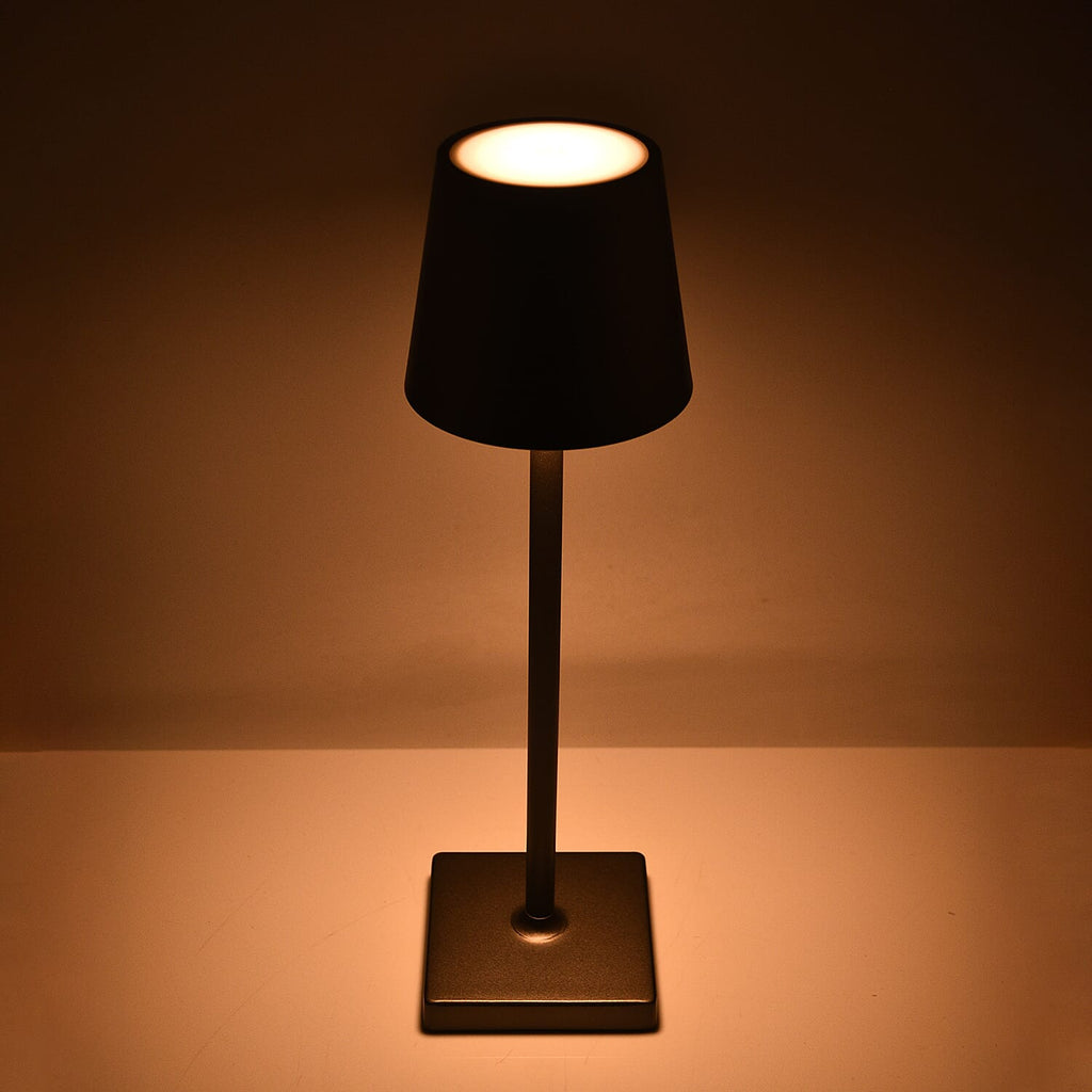Lesser and Pavey Rechargeable Touch Lamp - Graphite