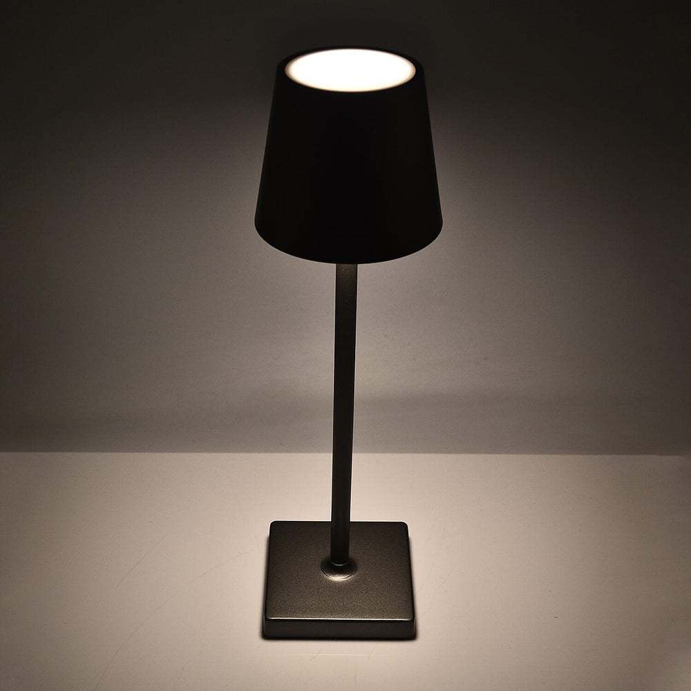 Lesser and Pavey Rechargeable Touch Lamp - Graphite