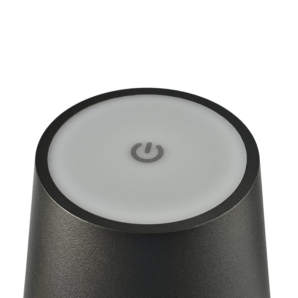 Lesser and Pavey Rechargeable Touch Lamp - Graphite