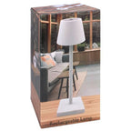 Lesser and Pavey Rechargeable Touch Lamp - White