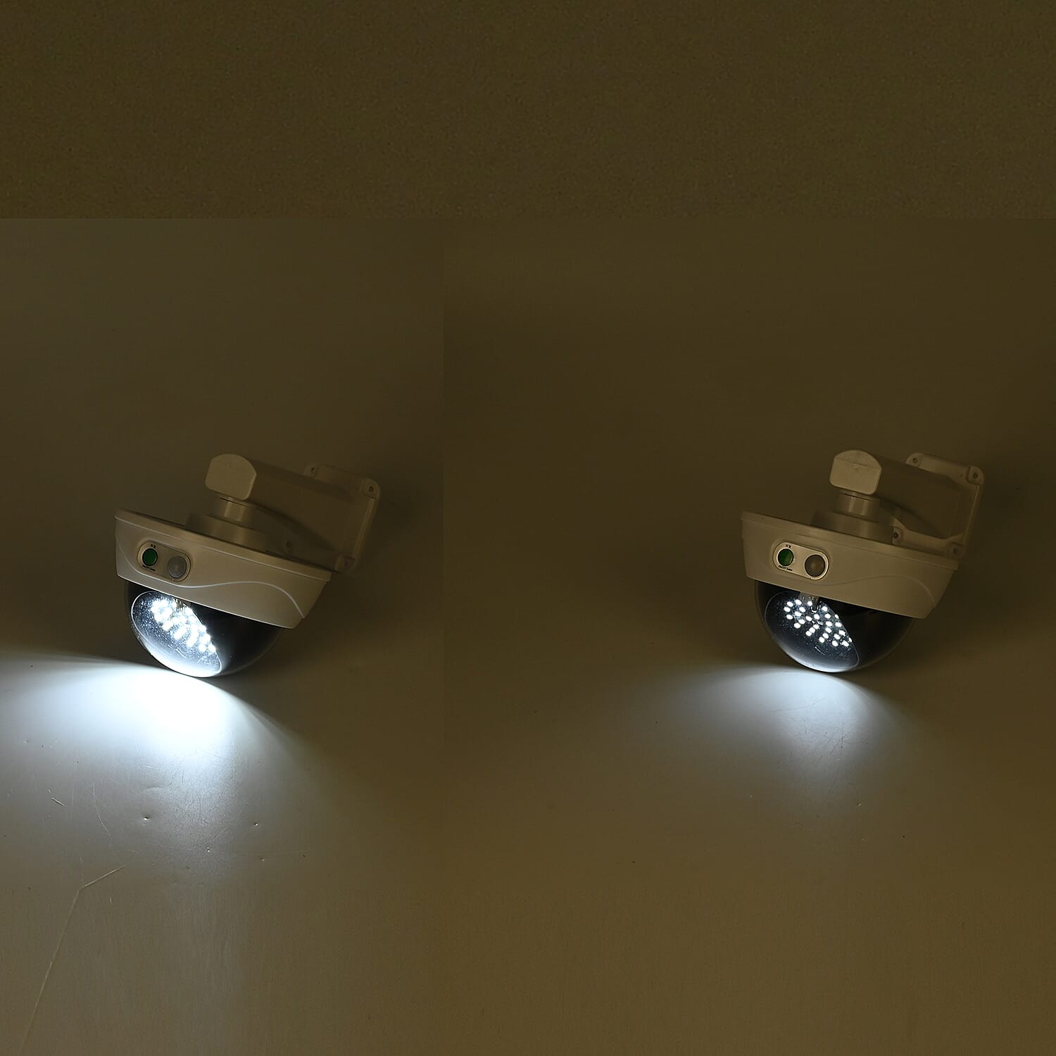 Camera Shape Sensor Solar Light with Remote - Screw Bag (Battery 2400mAh) - White