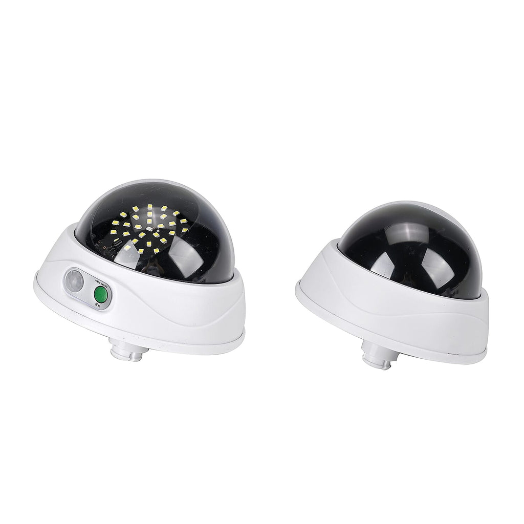 Camera Shape Sensor Solar Light with Remote - Screw Bag (Battery 2400mAh) - White