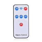 Camera Shape Sensor Solar Light with Remote - Screw Bag (Battery 2400mAh) - White