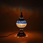 Ornate Mosaic Turkish Style Fragrance Table Lamp - Multicolor