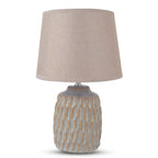 Table Lamp with Shade-  Cream