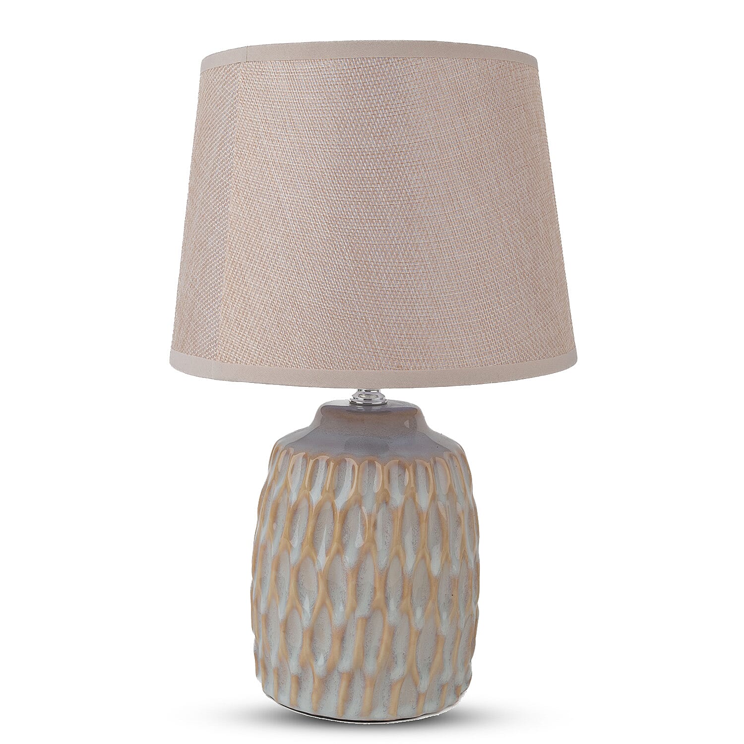 Table Lamp with Shade-  Cream