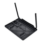 TV Tray and Cup Holder Large Folding Table - Black