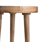 Mango Wood Enamelled Coffee Table (Size 45 x 45 cm) Flat Packed - Blue