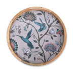 Mango Wood Enamelled Coffee Table (Size 45 x 45 cm) Flat Packed - Blue