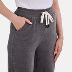 TAMSY Corduroy Trousers (Size S) - Grey