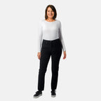 Tamsy Cotton Straight Leg Cord Trouser (Size 10 R) - Black