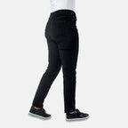 Tamsy Cotton Straight Leg Cord Trouser (Size 10 R) - Black