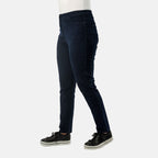 Tamsy Cotton Straight Leg Cord Trouser (Size 12 R) - Navy