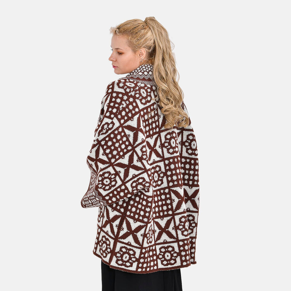 Tamsy Cosy Cardigan - Red