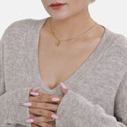 Brand New V-Neck Long Sleeve Jumpers (Size L) - Beige