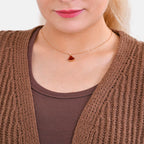 TAMSY Open Front Full Sleeve Knitted Cardigan (One Size) - Brown