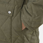 Tamsy Padded Coat with Two Pockets (Size S,8-10) - Green