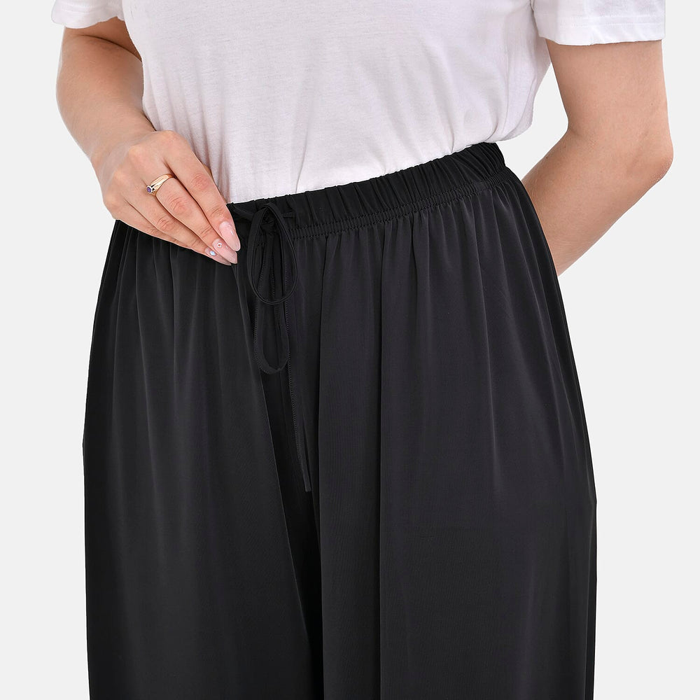 Tamsy Solid Trouser (One Size Curve 18-24) - Black