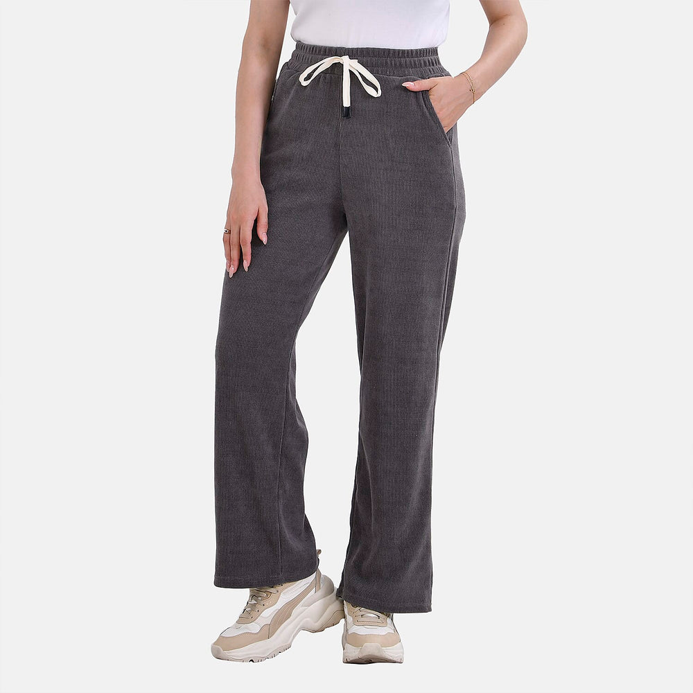 TAMSY Corduroy Trousers (Size S) - Grey