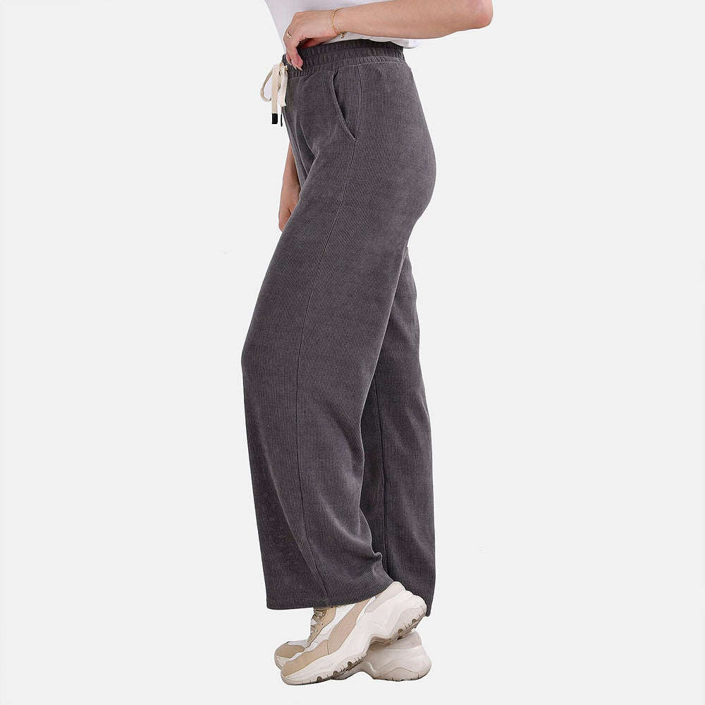 TAMSY Corduroy Trousers (Size S) - Grey