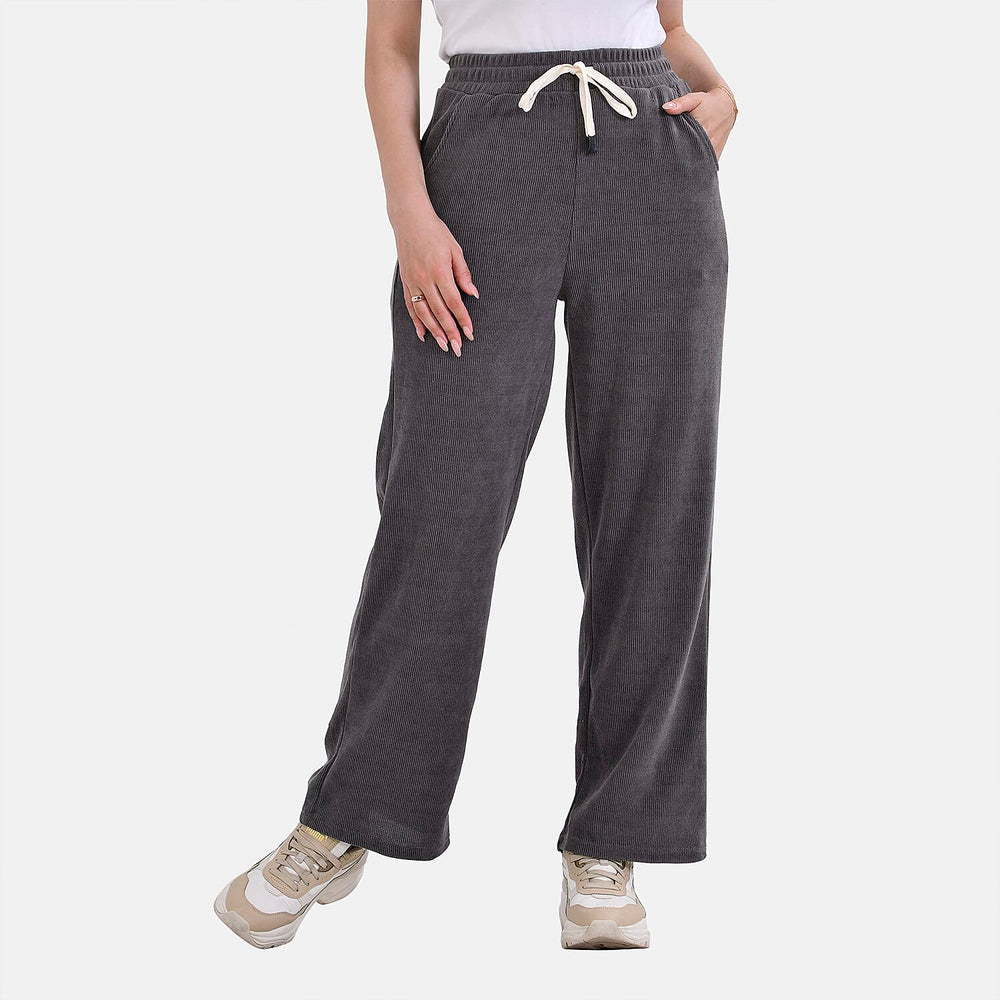 TAMSY Corduroy Trousers (Size S) - Grey