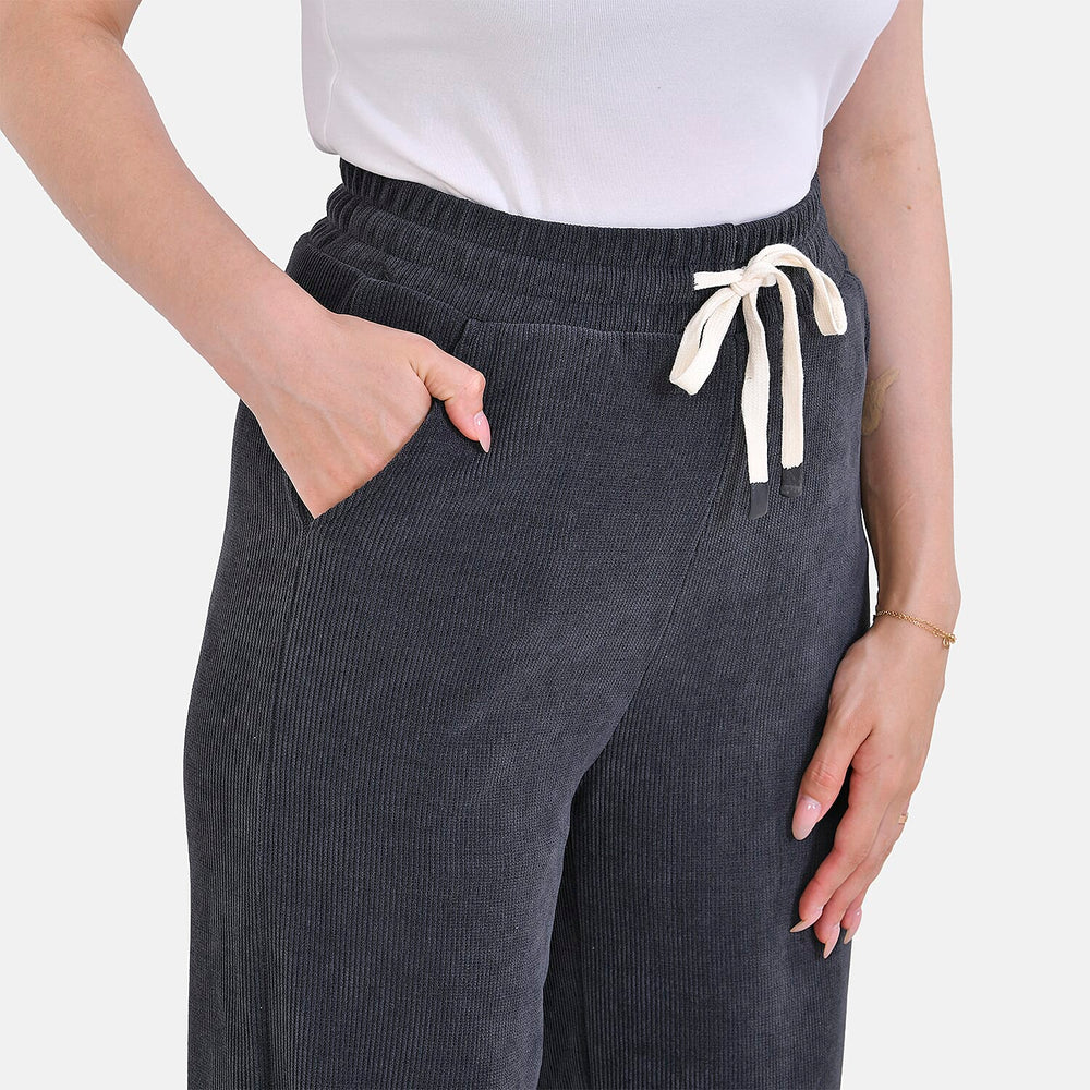 Tamsy Cordurory Trouser with 2 side Pockets (Size XL) - Grey
