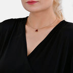 Tamsy V-Neck Top (One Size)- Black