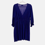 Tamsy Black Boat Neck Knit Drape Stripe Top