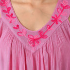 Tamsy Tie Dye Tunic (8-18) - Pink