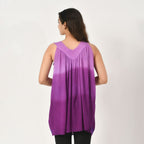 Tamsy Tie Dye Tunic (8-18) - Purple