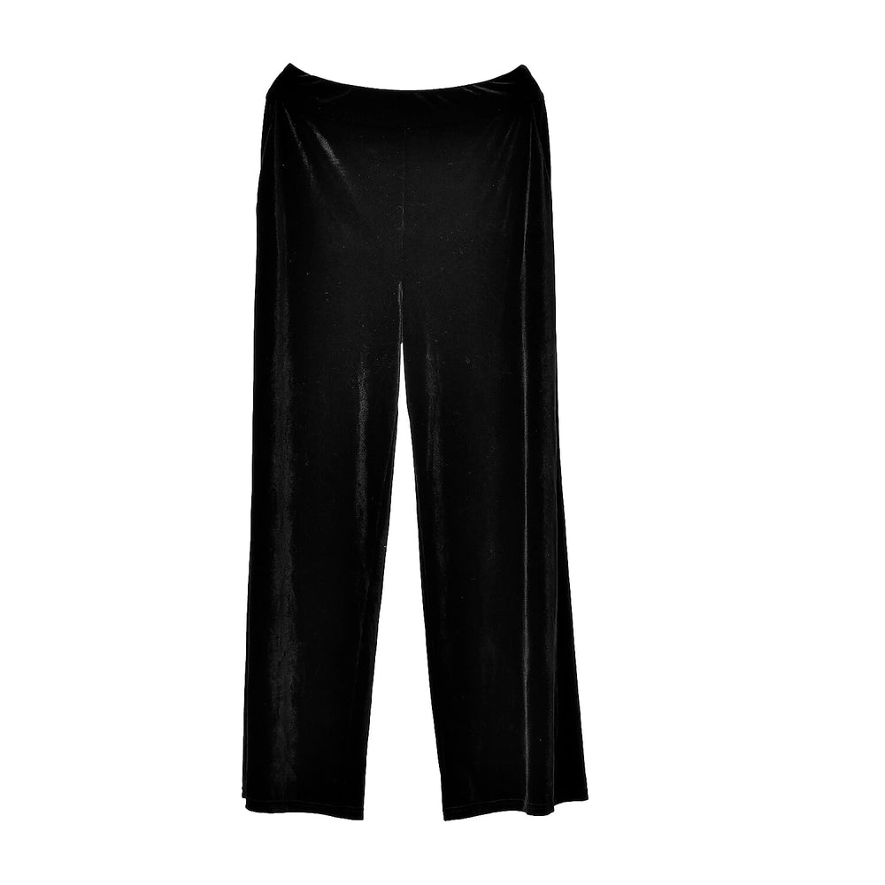 Black Velvet Trousers (Size L)