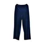 Blue Velvet Trousers (Size M)