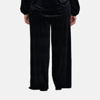 Black Velvet Trousers (Size S)