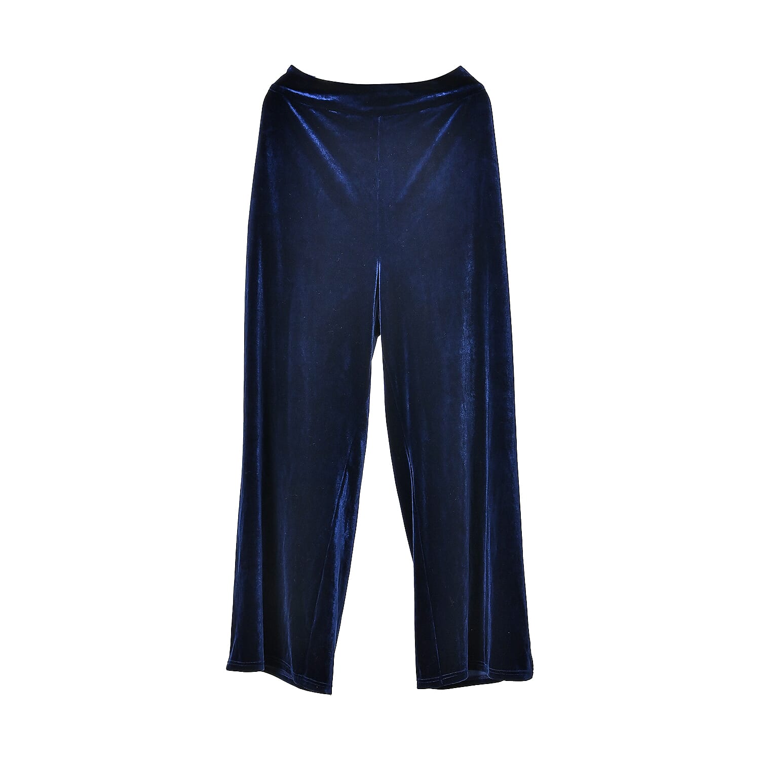 Blue Velvet Trousers (Size S)