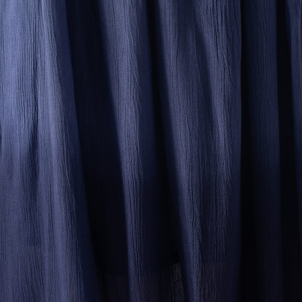 Tamsy Viscose Ombre Long Skirt (Size S, 8-10) - Blue Ombre
