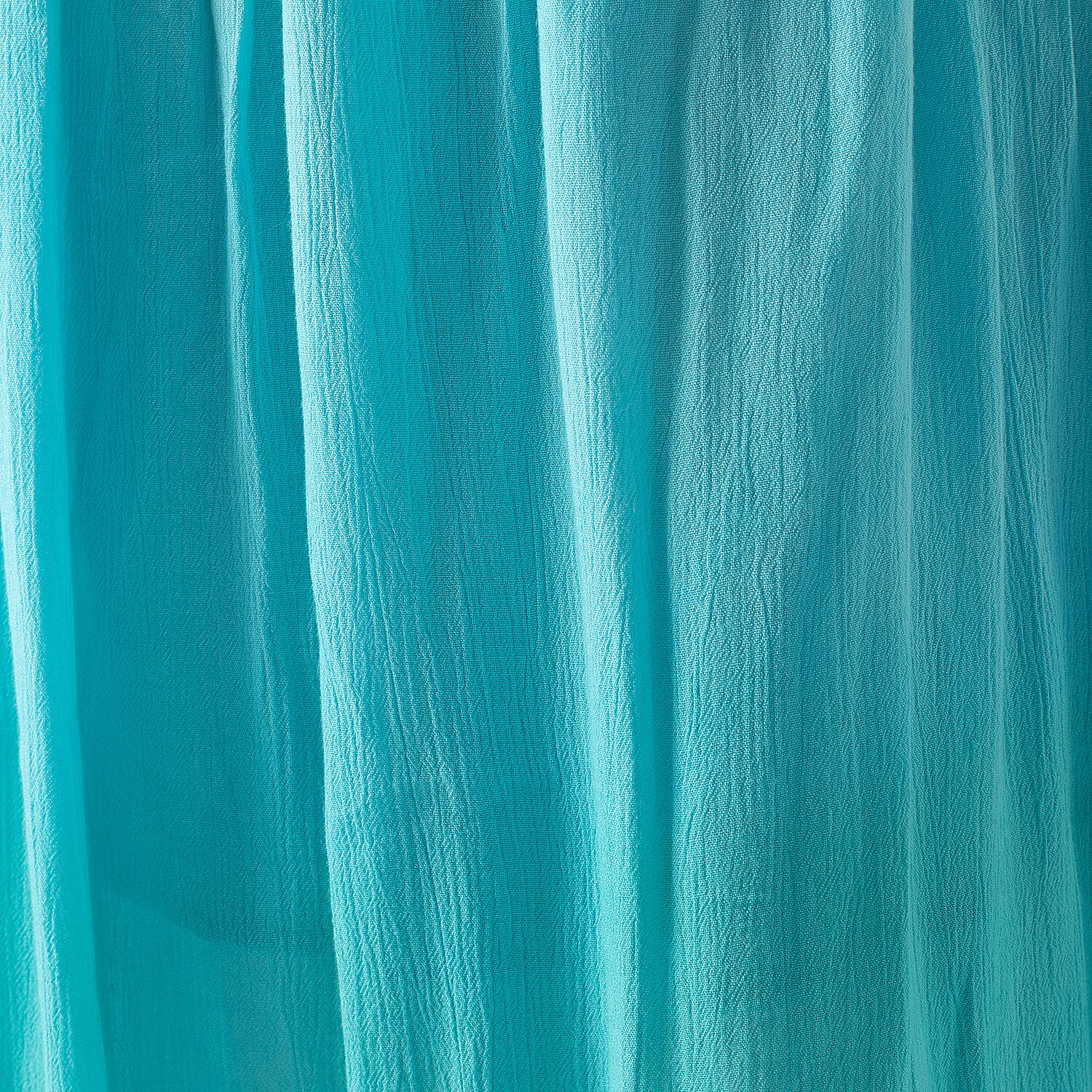 Tamsy Viscose Ombre Long Skirt (Size L,16-18) - Turquoise