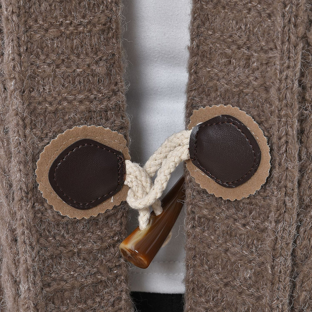 TAMSY Long Cardigan with Buttons (Size 8-22) - Beige
