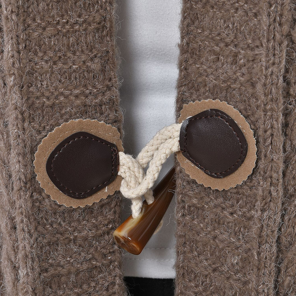 TAMSY Long Cardigan with Buttons (Size 8-22) - Beige