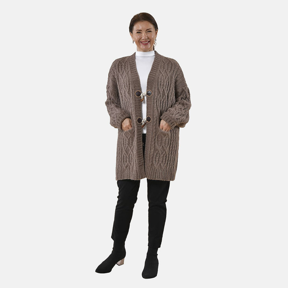 Long Cardigan Buttons