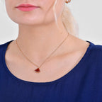TAMSY 100% Viscose Round Neck Top (Size XXL) - Navy Blue
